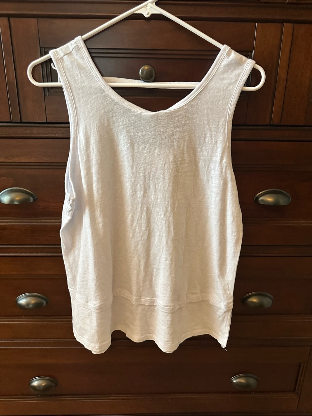 RBX White Sleeveless Tank Top NWT size M